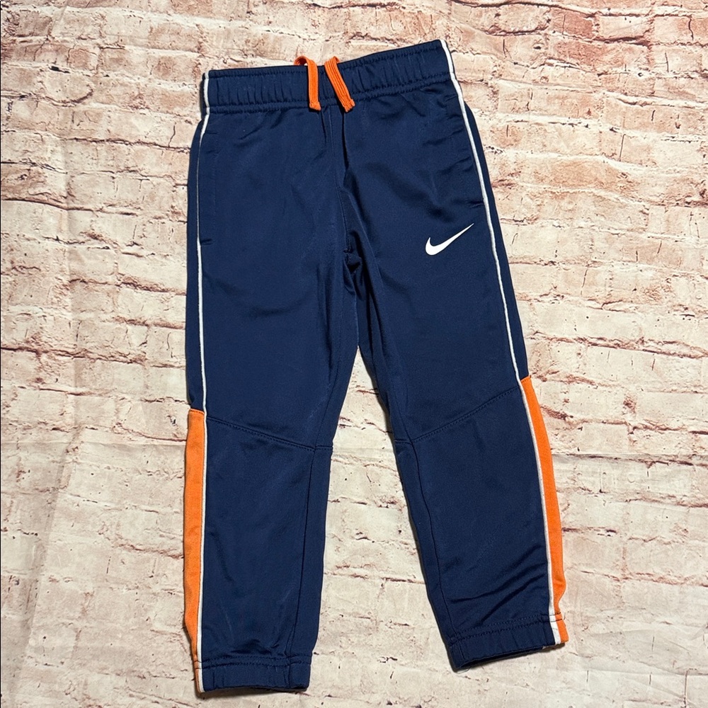 Nike Kids Blue and Orange Joggers